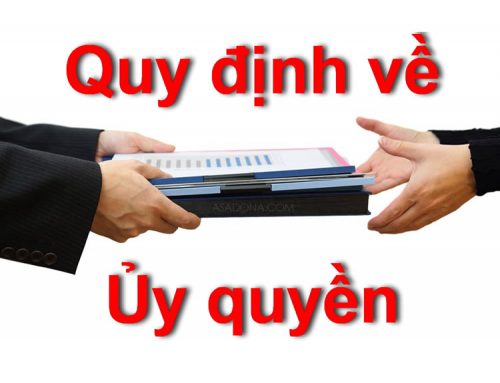 KHI ĐƯỢC ỦY QUYỀN CÓ ĐƯỢC ỦY QUYỀN LẠI KHÔNG?